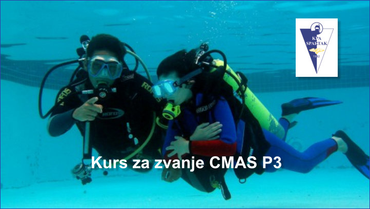 Kurs za zvanje CMAS P3 - RK Spartak Kurs za zvanje CMAS P3 - RK Spartak3