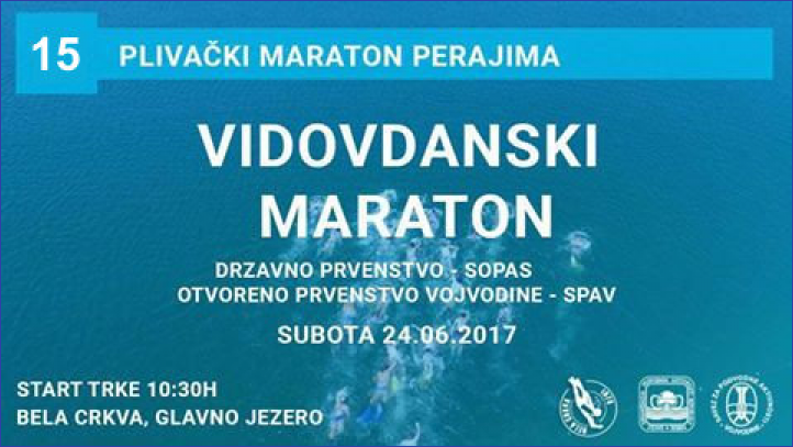 15-ti plivački Vidovdanski maraton perajima - 24.06.2017 15-ti plivački Vidovdanski maraton perajima - 24.06.2017