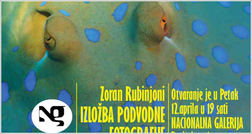 Poziv na izložbu podvodnih fotografija - Zoran Rubinjoni Poziv na izložbu podvodnih fotografija - Zoran Rubinjoni
