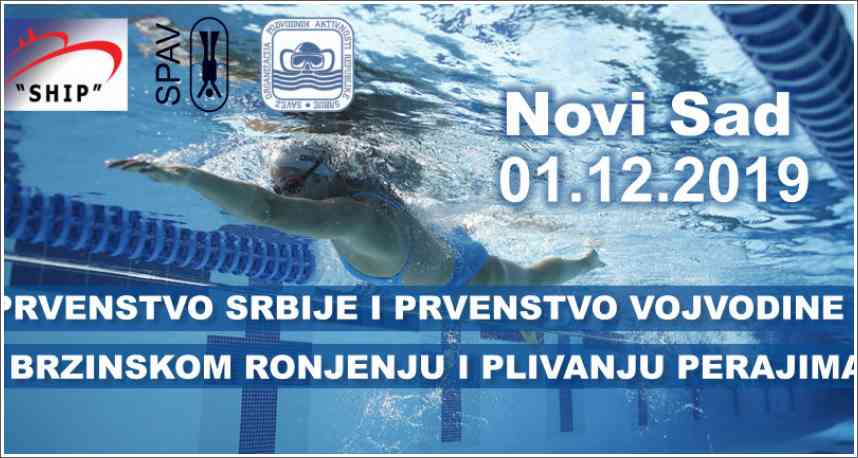 Prvenstvo Srbije i prvenstvo Vojvodine u brzinskom ronjenju i plivanju perajima, Novi Sad, 01.12.2019 Prvenstvo Srbije i prvenstvo Vojvodine u brzinskom ronjenju i plivanju perajima, Novi Sad, 01.12.2019