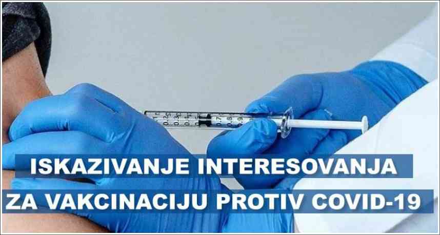 Iskazivanje interesovanja sportista i sportskih stručnjaka za vakcinaciju protiv COVID-19