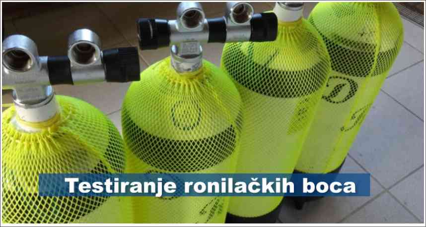 Testiranje ronilačkih boca