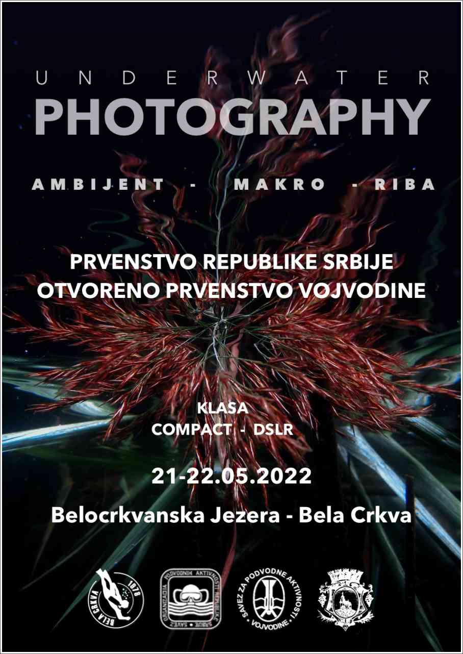 Poziv na takmičenje u podvodnoj fotografiji "Bela Crkva 2022"