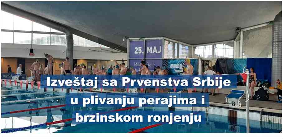 Izveštaj sa Prvenstva Srbije u plivanju perajima i brzinskom ronjenju - Beograd 16.04.2022